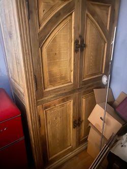 Wooden Armor with shelves