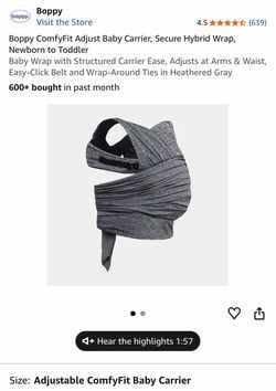 Boppy baby carrier