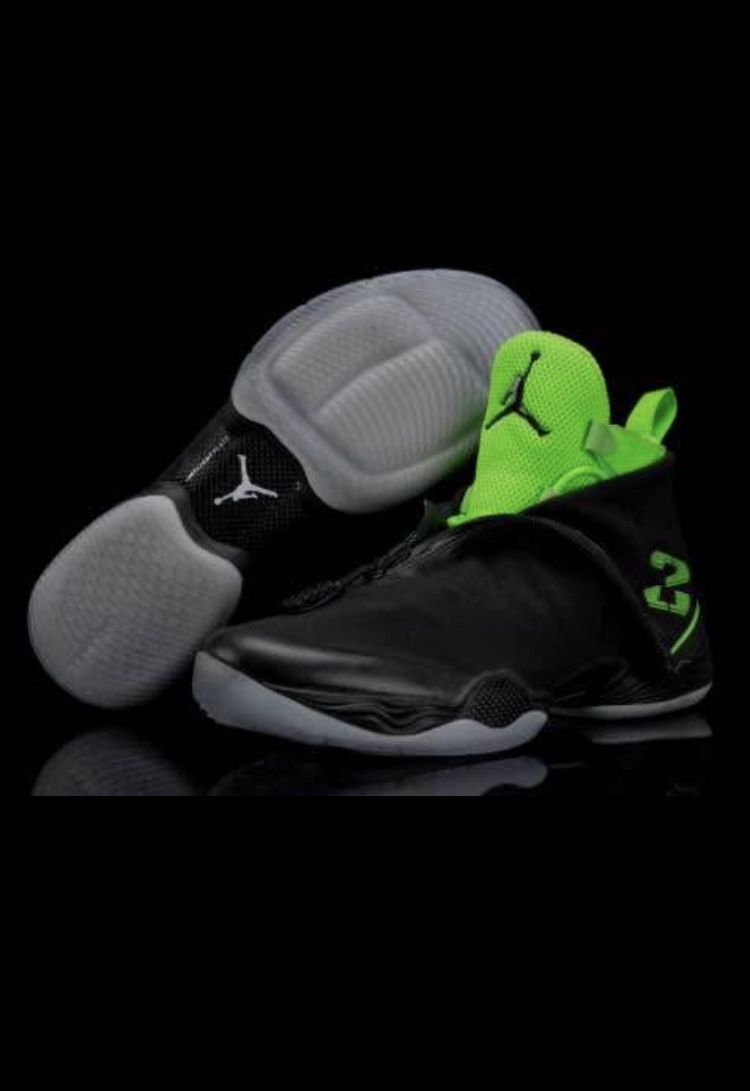 Air Jordans XX28 Stealth All-Star KBlack & Green