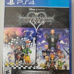 Playstation 4 Kingdom Hearts HD 1.5 + 2.5 Remix (Sony PlayStation 4, 2017)