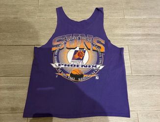Vintage Phoenix Suns Tank Top Mens Size L-XL Purple Nutmeg Sportswear