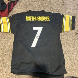 Ben Roethlisberger Autographed Jersey 