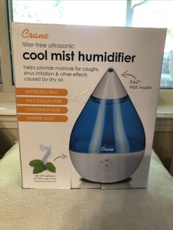 Crane Ultrasonic Cool Mist Humidifier
