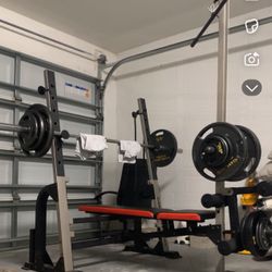 Gold’s Gym Weight Bench Set