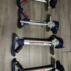 Two Sets Of Marshalltown Skywalker 2.0 Drywall Stilts Need Straps As Is