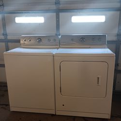 Heavy Duty Maytag Washer Stainless Steel Tub And Gas Dryer Works Great Free Delivery And Hook Up 