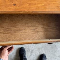 Light Oak Dresser With Mirror