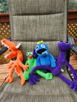 Rainbow Friends Plush Toy Set of 4