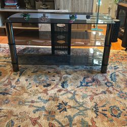 Glass TV Stand