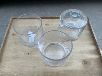 Glass Apothecary jars