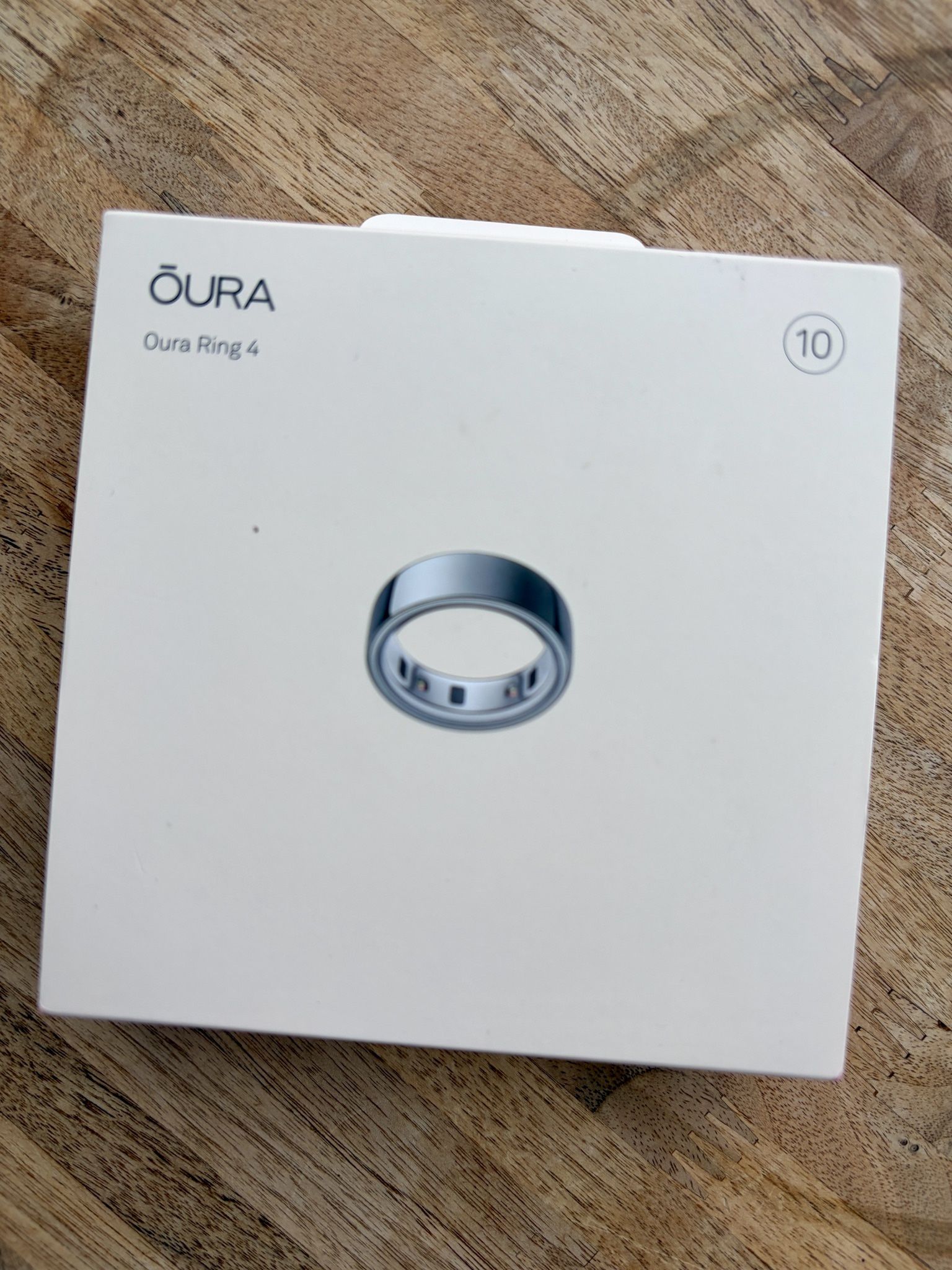 Oura Ring 4 - Size 10 (Gen4) Silver