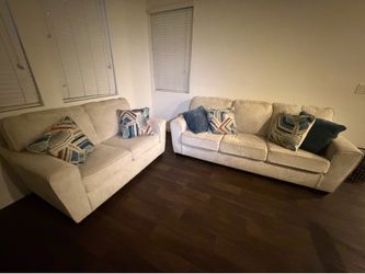 Couch, Love seat and dining table for sale