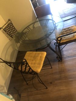 Glass Table  
