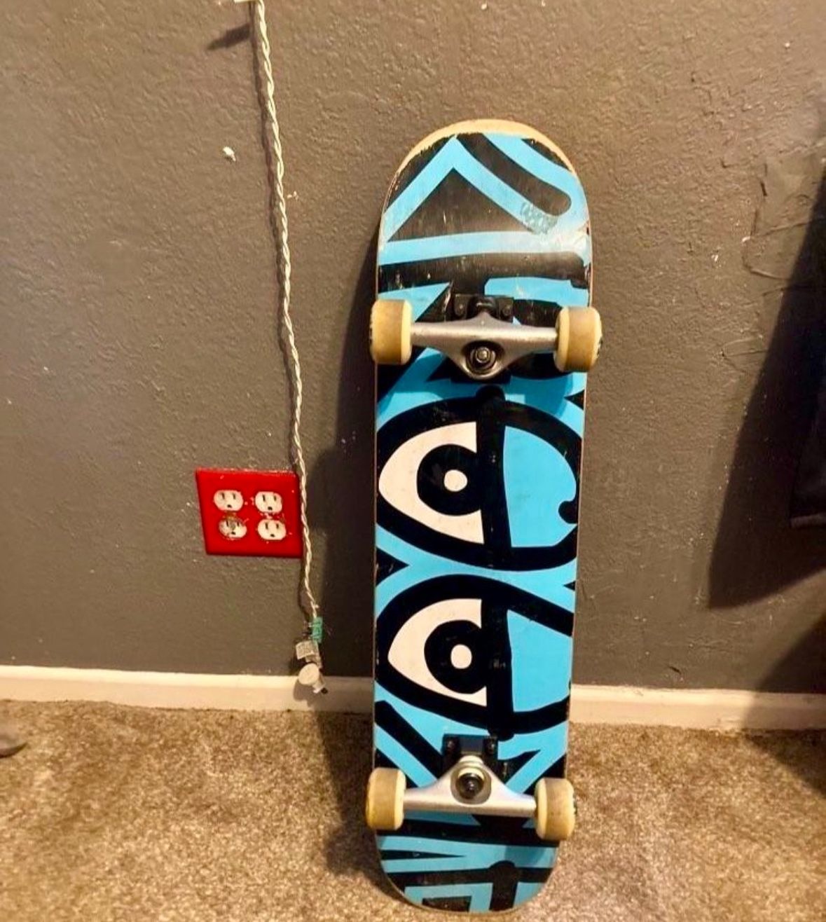 Krooked Skateboard For Trade Or Sale 31 inches Long 7 1/2 inches Wide Open To Trade For A Bike Or Anything Of Equal Value