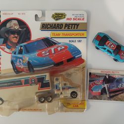 Richard Petty, Car#43, Card, And Unopened  Transpoter