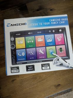 Touch screen car stereo