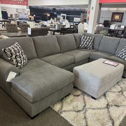 [OM] 🟪 Only $45 initial then take it home 🏡 Brand New  Ballinasloe 3 Piece Sectional