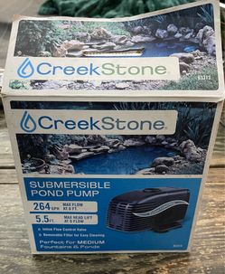 Pond pump