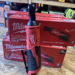 Milwaukee M12 12-Volt Lithium-Ion Cordless 1/4 in. Ratchet (Tool-Only)