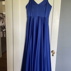 Blue Prom Dress - Full Length