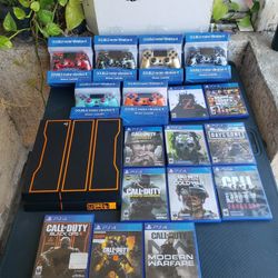 Call of duty Edition 1TB 2017 PS4 has games installed & 1 Control $220! Extra control $40!? $20! Per Game or 7 for $100!. All for $600! Cash & Trade w