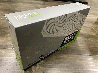 ASUS GeForce RTX 3090 OC Strix White Edition Graphics