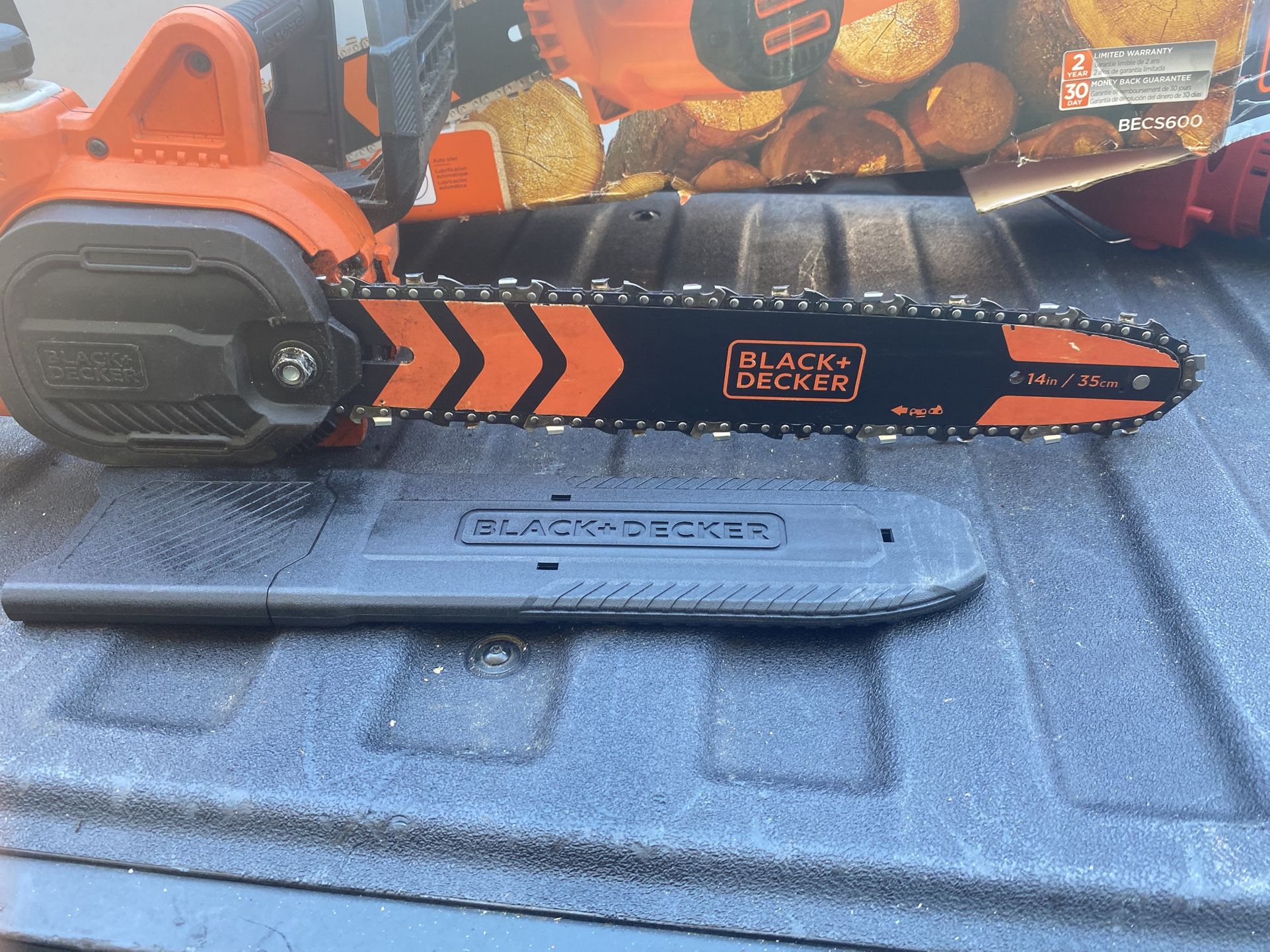 New Black And Decker 14inch Corded Electric Chainsaw 