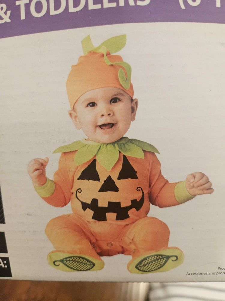 Jack-o-lantern Toddler 6/12months
