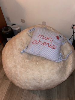 Oversized Plush Bean Bag – Super Comfy! Originally $200
