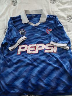 Hollister x Pepsi Blue Soccer Jersey