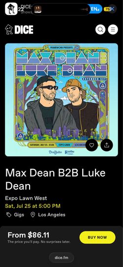 Max dean b2b luke dean