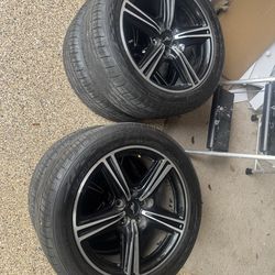 Mustang 2024 rims and tires
