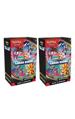 POKÉMON MEGA EVOLUTION CHAOS RISING BOOSTER BUNDLE SET OF 2