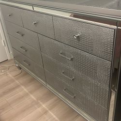 Dresser With Mirror And 