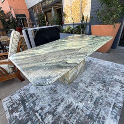 Beautiful, Solid Marble Dining Table