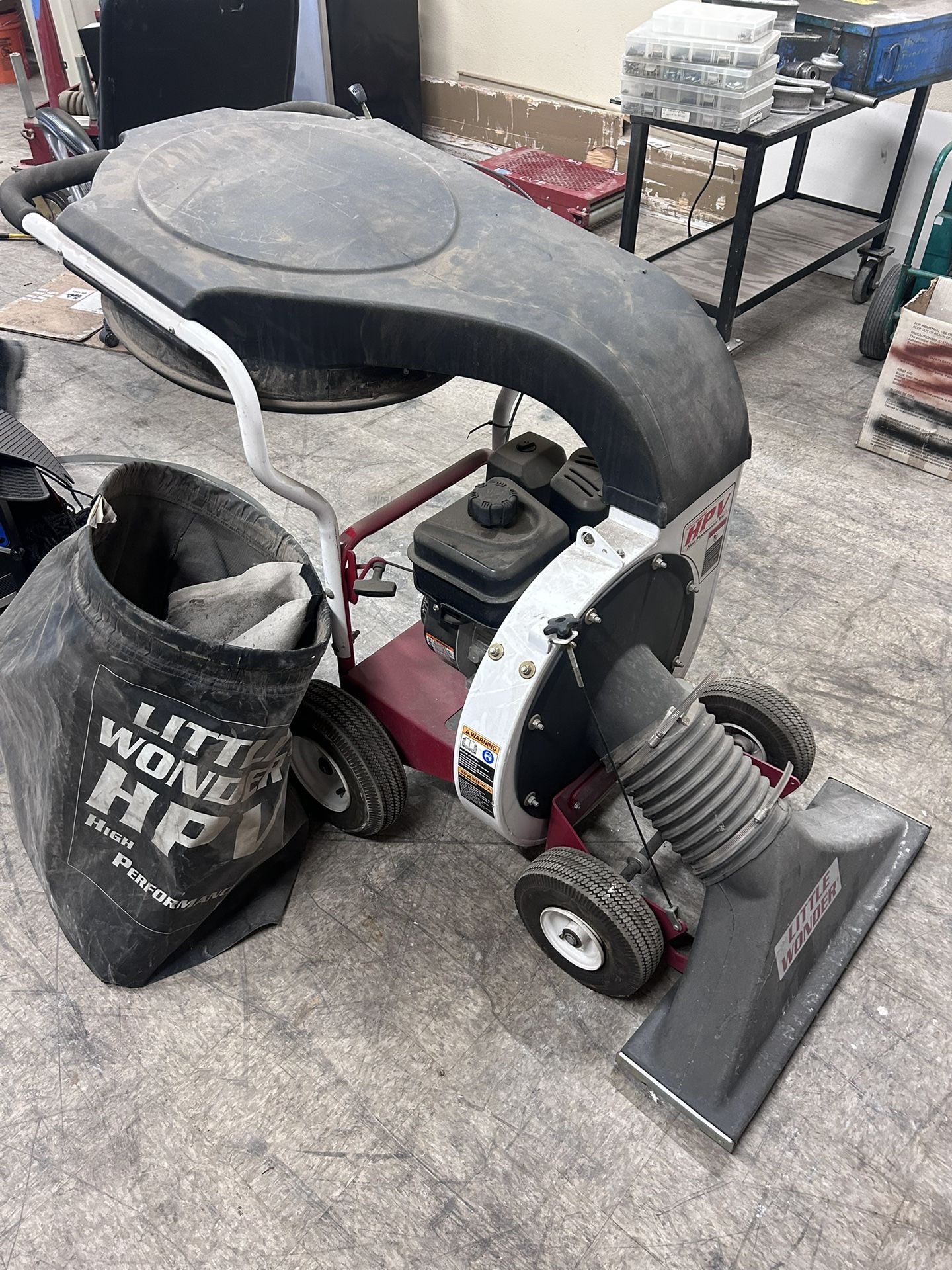Little Wonder HPV 6.5 HP Lawn Debris Vacuum