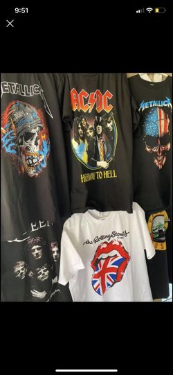 🔥🔥ROCK SHIRTS 🔥🔥