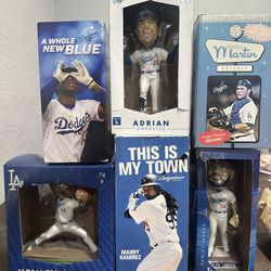 Dodgers Bobble Heads 
