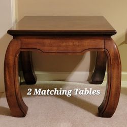 Oriental End Tables