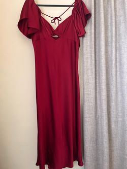 Red dress