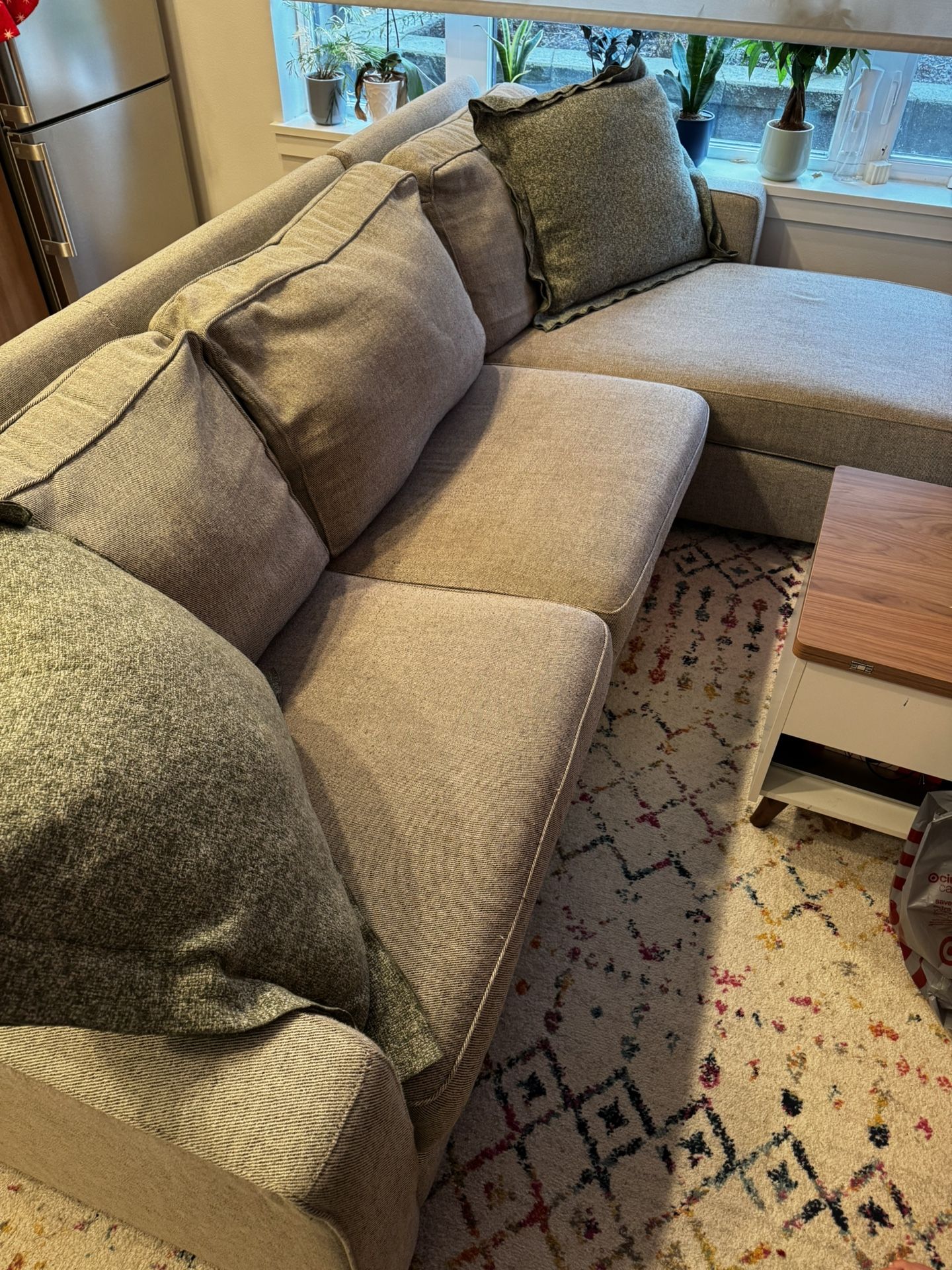 West Elm Sleeper Sectional