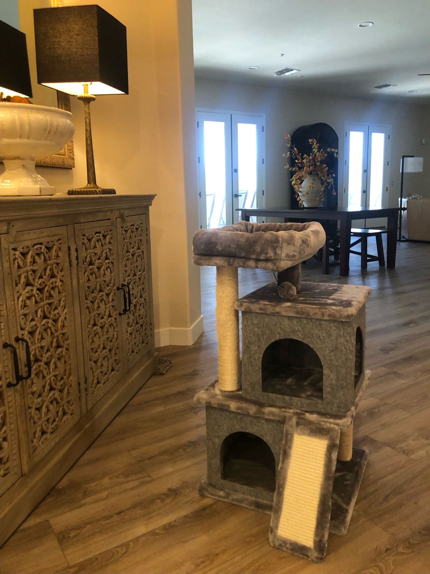 Grey Kitty Tower