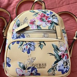GUESS Backpack Floral Bag & Handbag for Women