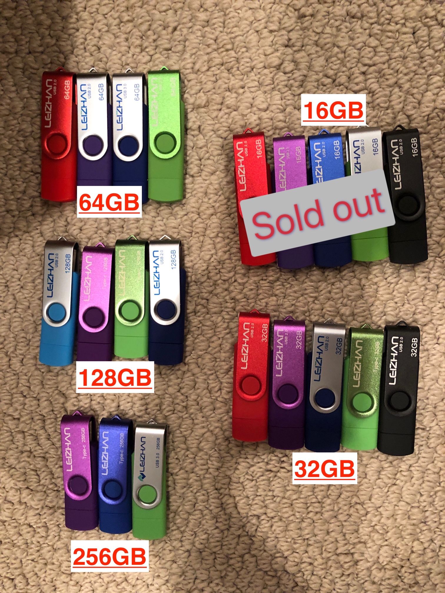Clearance sale - USB Flash Drive