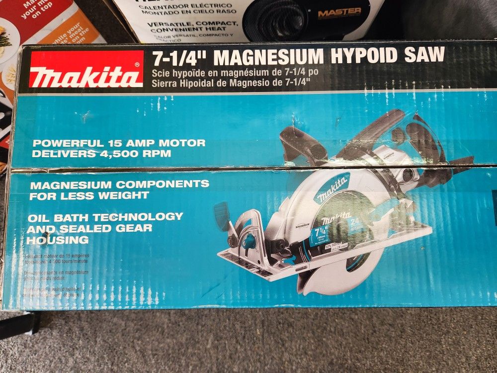 Makita 7-1/4" Hypoid Circular Saw.