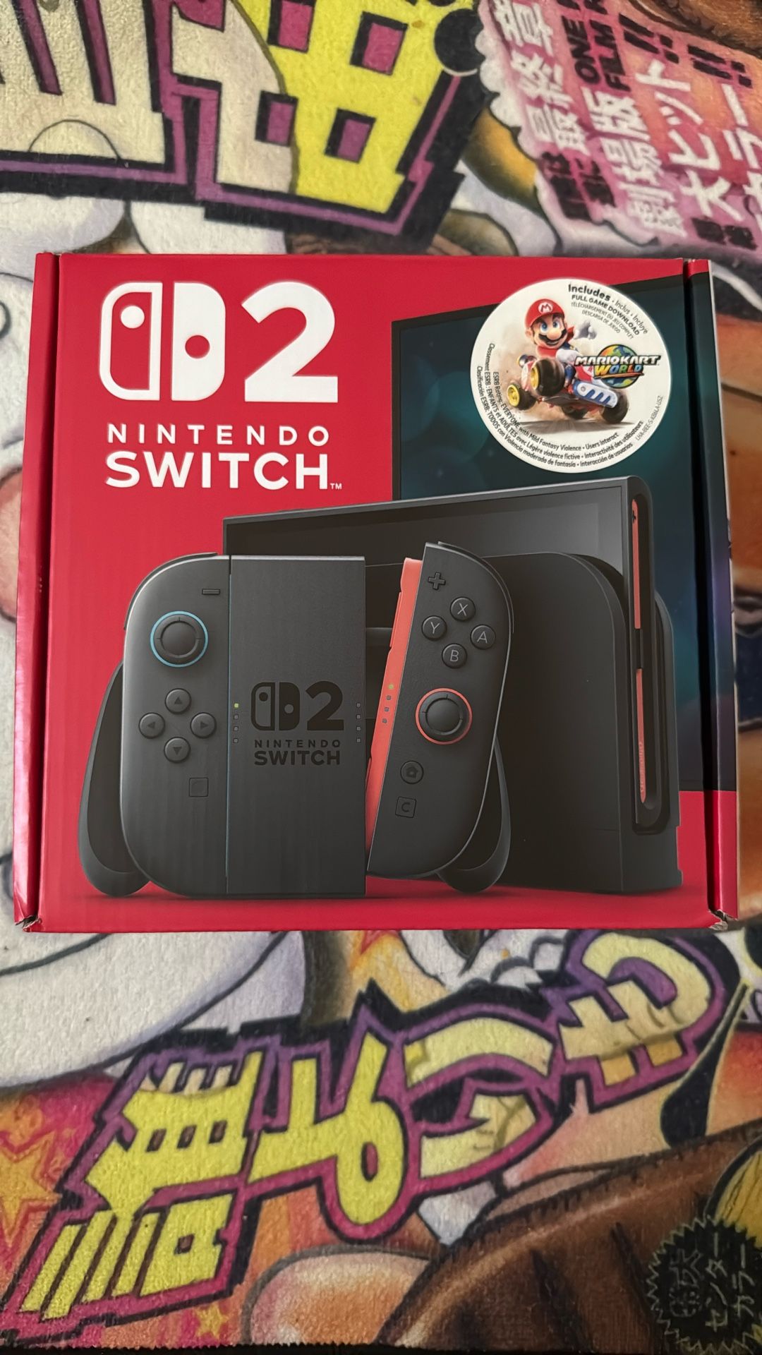 Brand New Switch 2 W/ Mario Kart Bundle