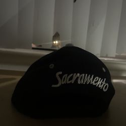 Black Sacramento kings hat