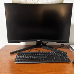 Gaming PC and Monitor