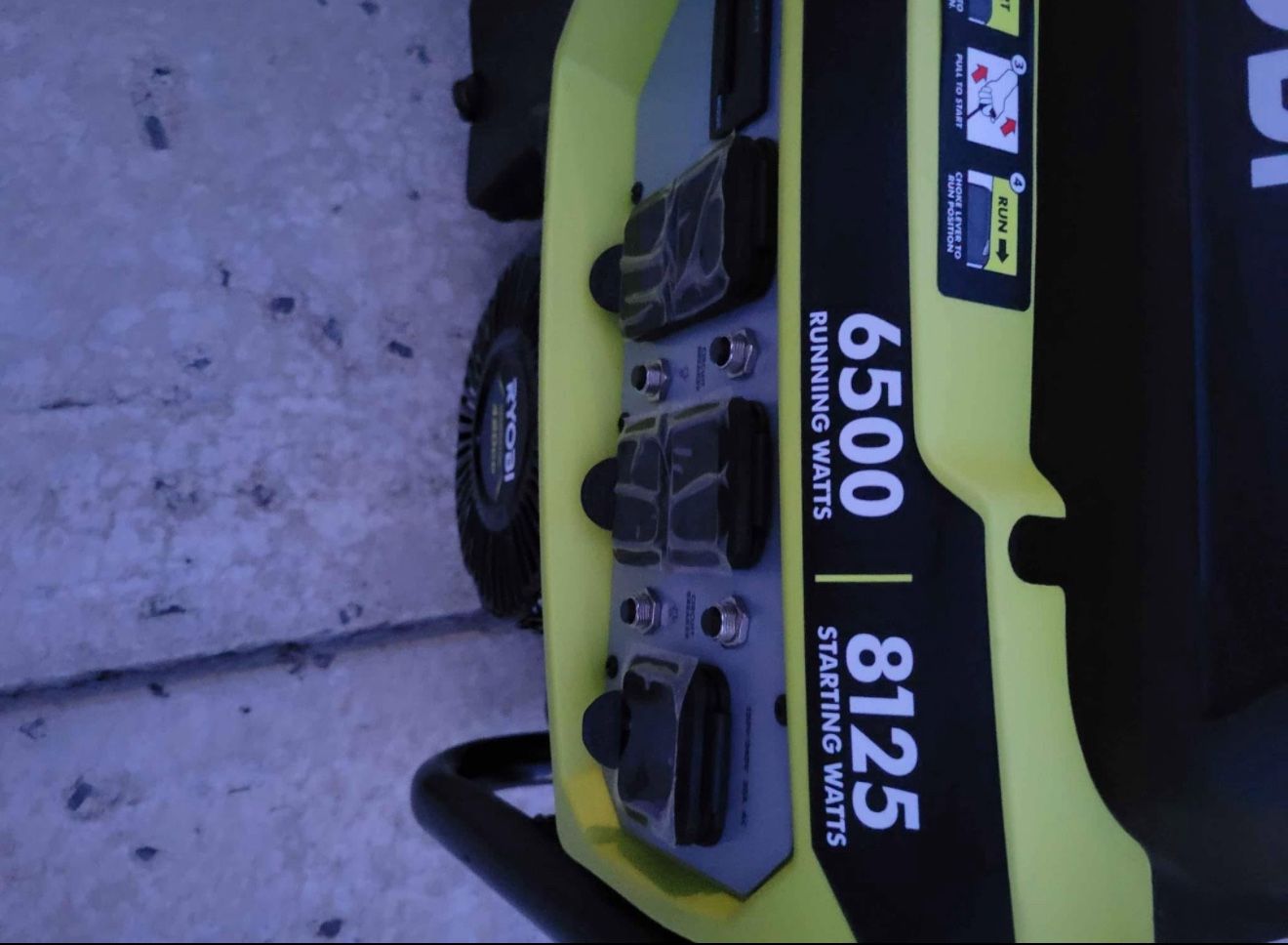Ryobi 6500w Generator