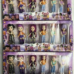 K POP Demon Hunters - Collectible Figurines (6 Figurines)